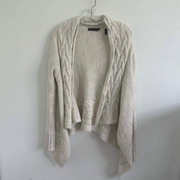 The Limited Oatmeal Drapey Cardigan Sweater Size M - Picture 1 of 3